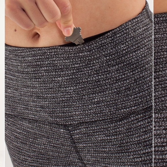 🍋 Lululemon Wunder Under High Rise COCO PIQUE rare color - Picture 4 of 14